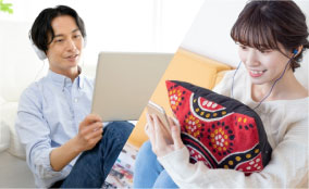 聞き流しレッスンも可能